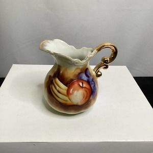 Vintage Miniature Hand painted Pitcher